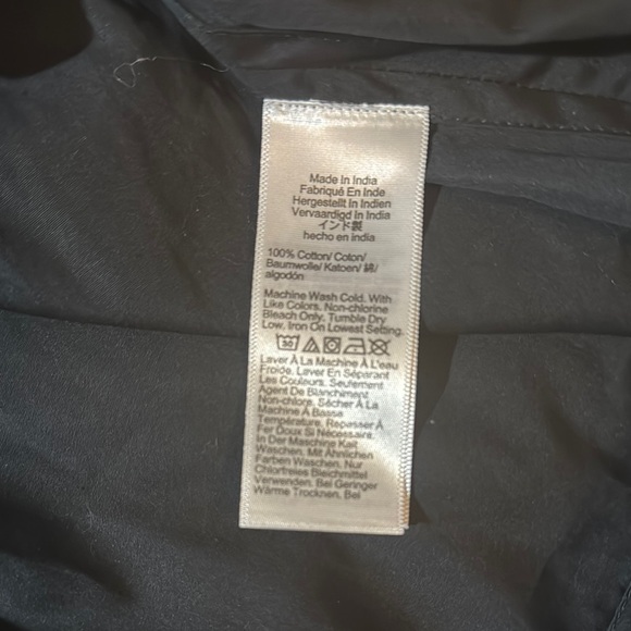 NWT J. Crew Delilah Black Dress in Cotton Poplin Size Large - Picture 12 of 13